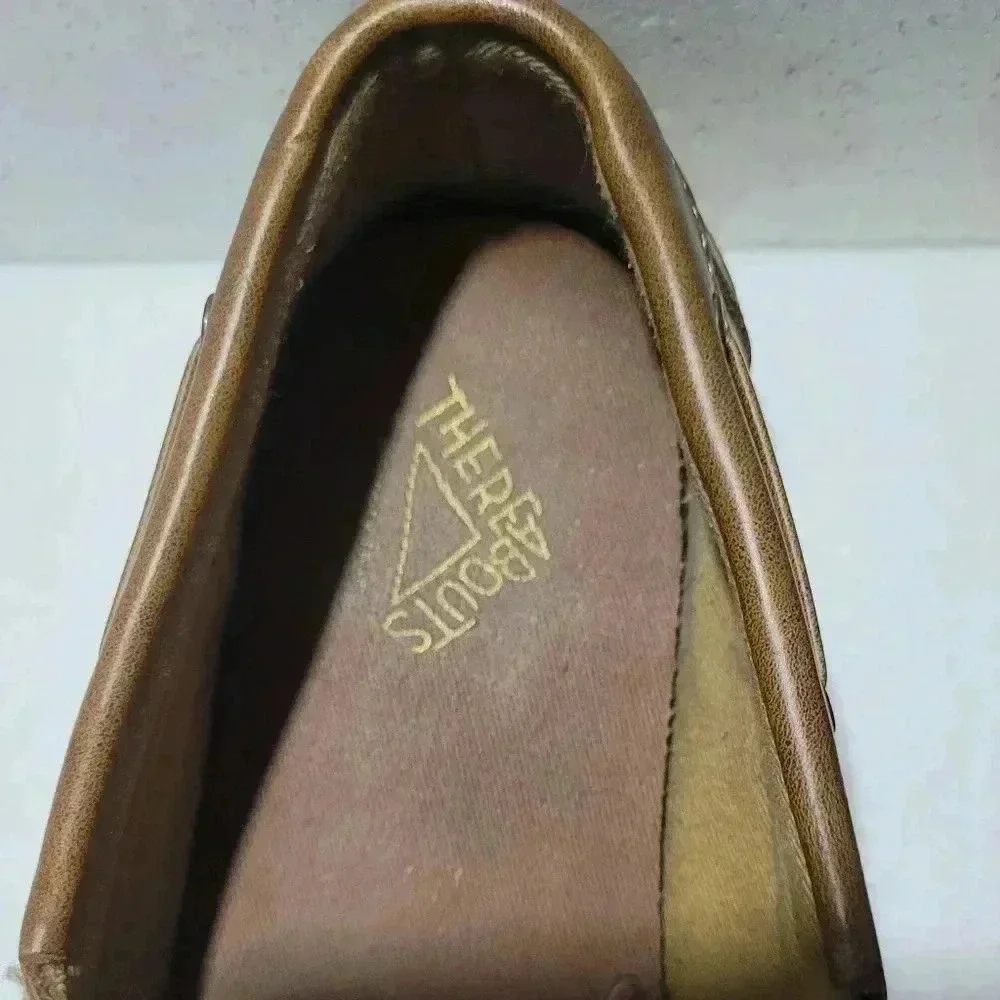 Thereabouts, LIL BROOK, Tan Dress Shoes, Boys size 6M, Memory Foam